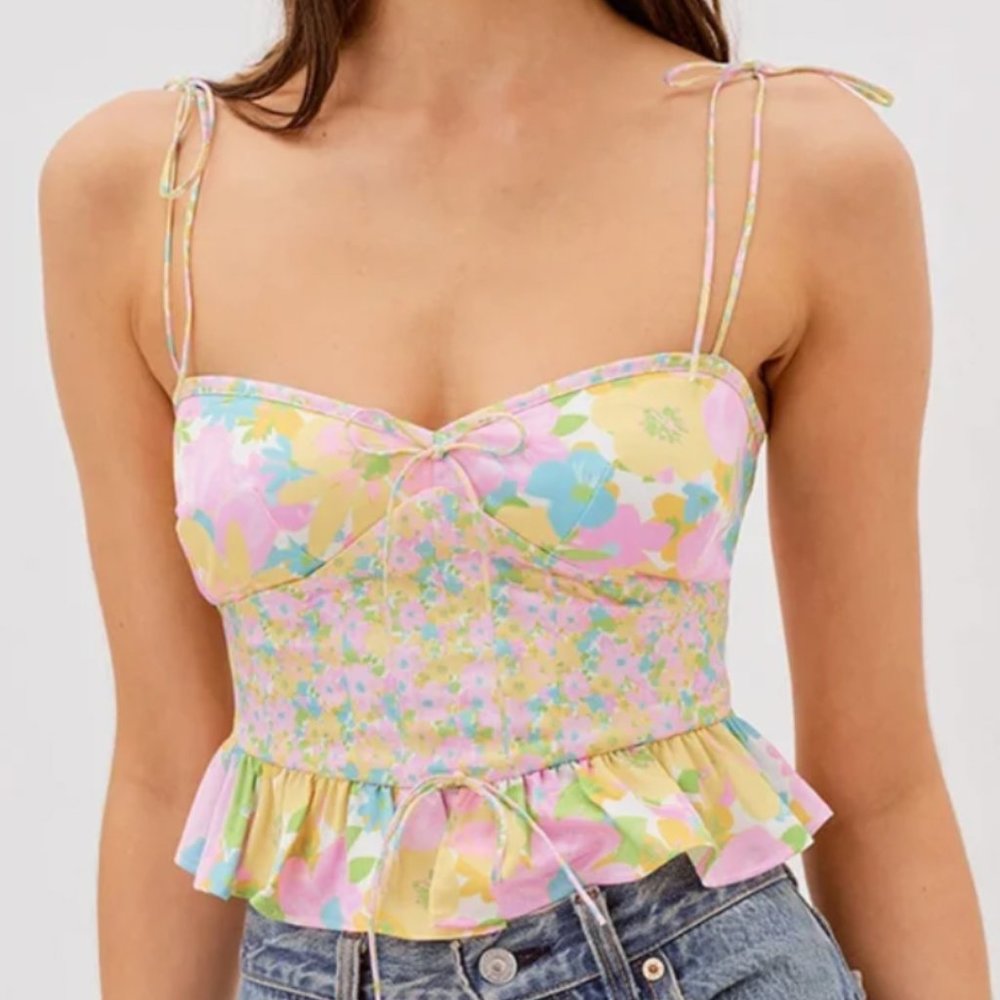 For Love & Lemons Emily Top - Size XL